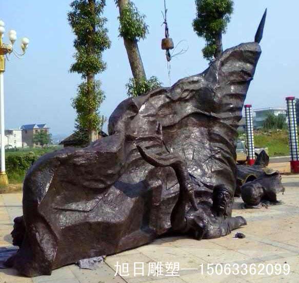 公園景觀(guān)鑄銅、鍛銅雕塑
